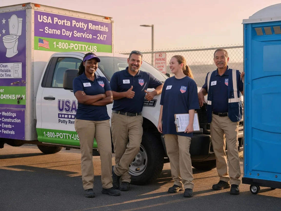 Porta Potty Rental company in Woodstock, IL