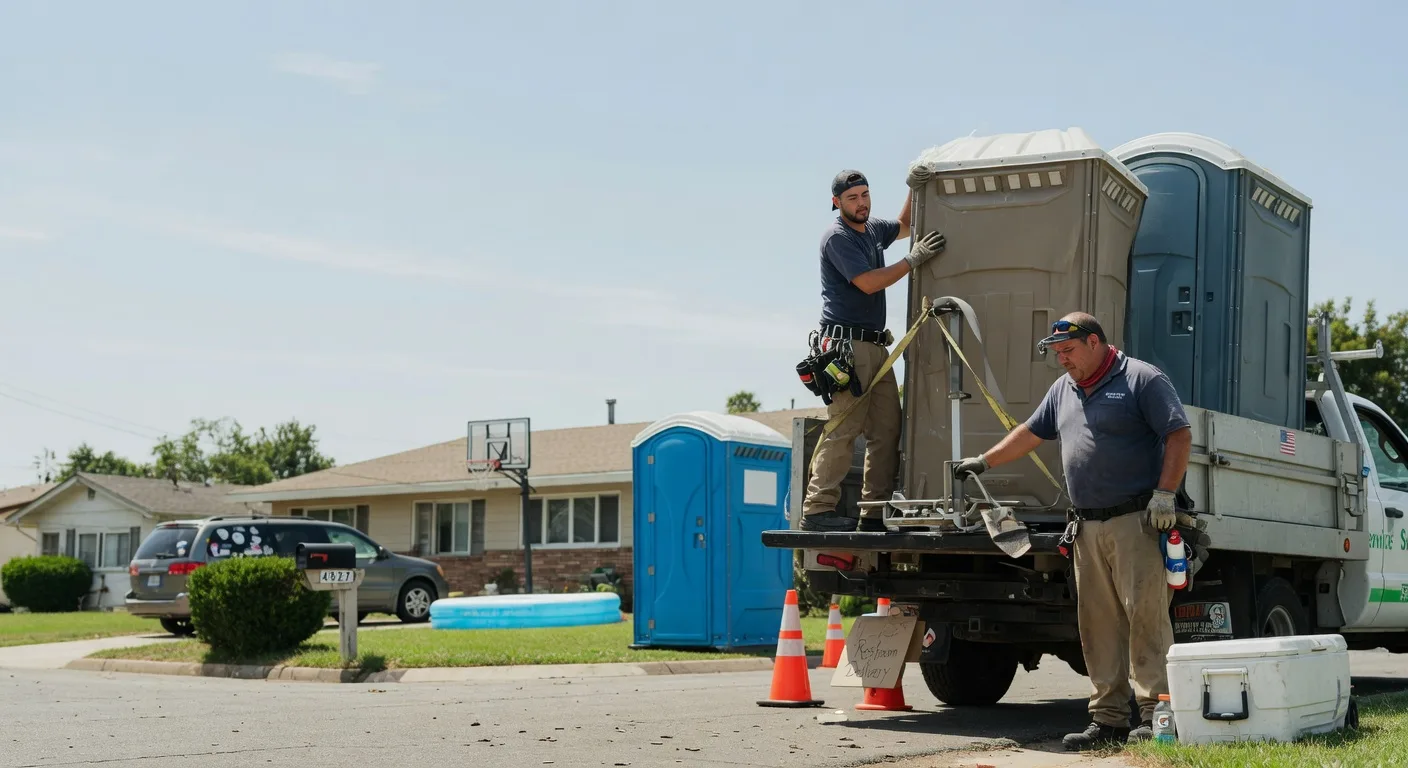 Porta Potty Rental in Woodstock, IL near me